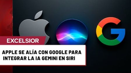 Apple apuesta por Google Gemini para potenciar a Siri y su inteligencia artificial. Alphabet Inc., a través de Google, confirmó que firmó un acuerdo plurianual con Apple Inc. para impulsar la tecnología de inteligencia artificial del fabricante del iPhone, incluido el asistente de voz Siri.

#apple #gemini #google #ias