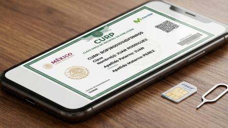 Datos no obligados para registro de línea en México.