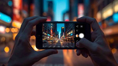 Modo pro del celular para fotografías