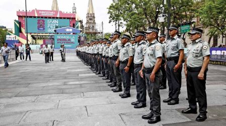 Elementos de la Guardia Nacional que son Parte del Plan Kukulcán.