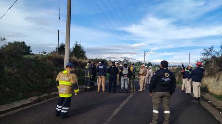 Fuga de gas LP en San Matías Tlalancaleca; evacuan a decenas de familias