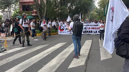Con marcha pacífica, conmemoran 55 años del Halconazo